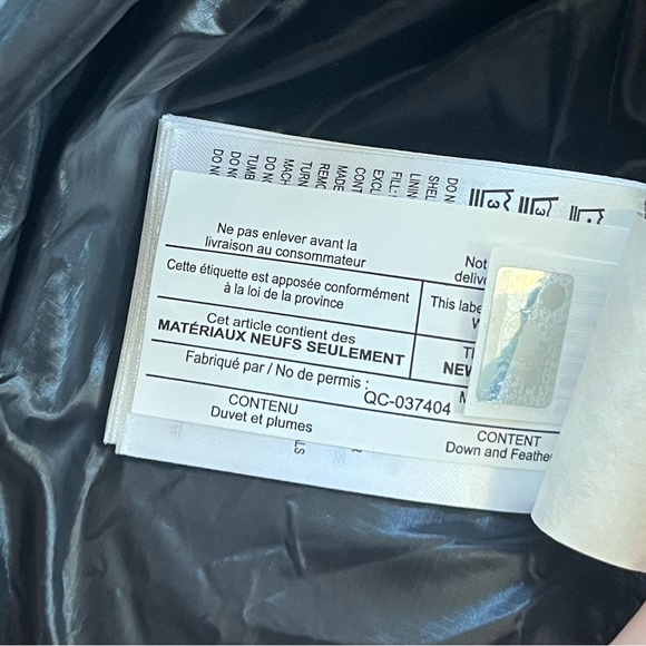 Canada Goose Black Men's/UNISEX Crofton Puffer Jacket - Picture 4 of 10